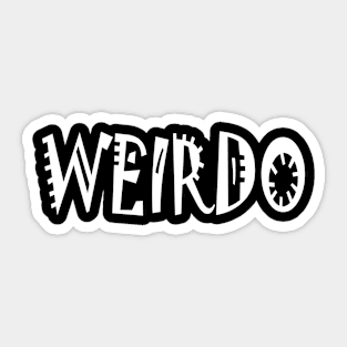 WEIRDO Sticker